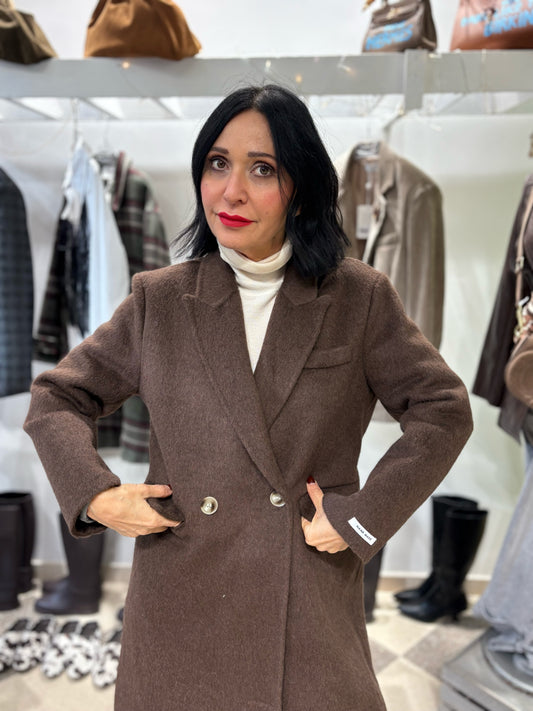 Cappotto in 100% lana