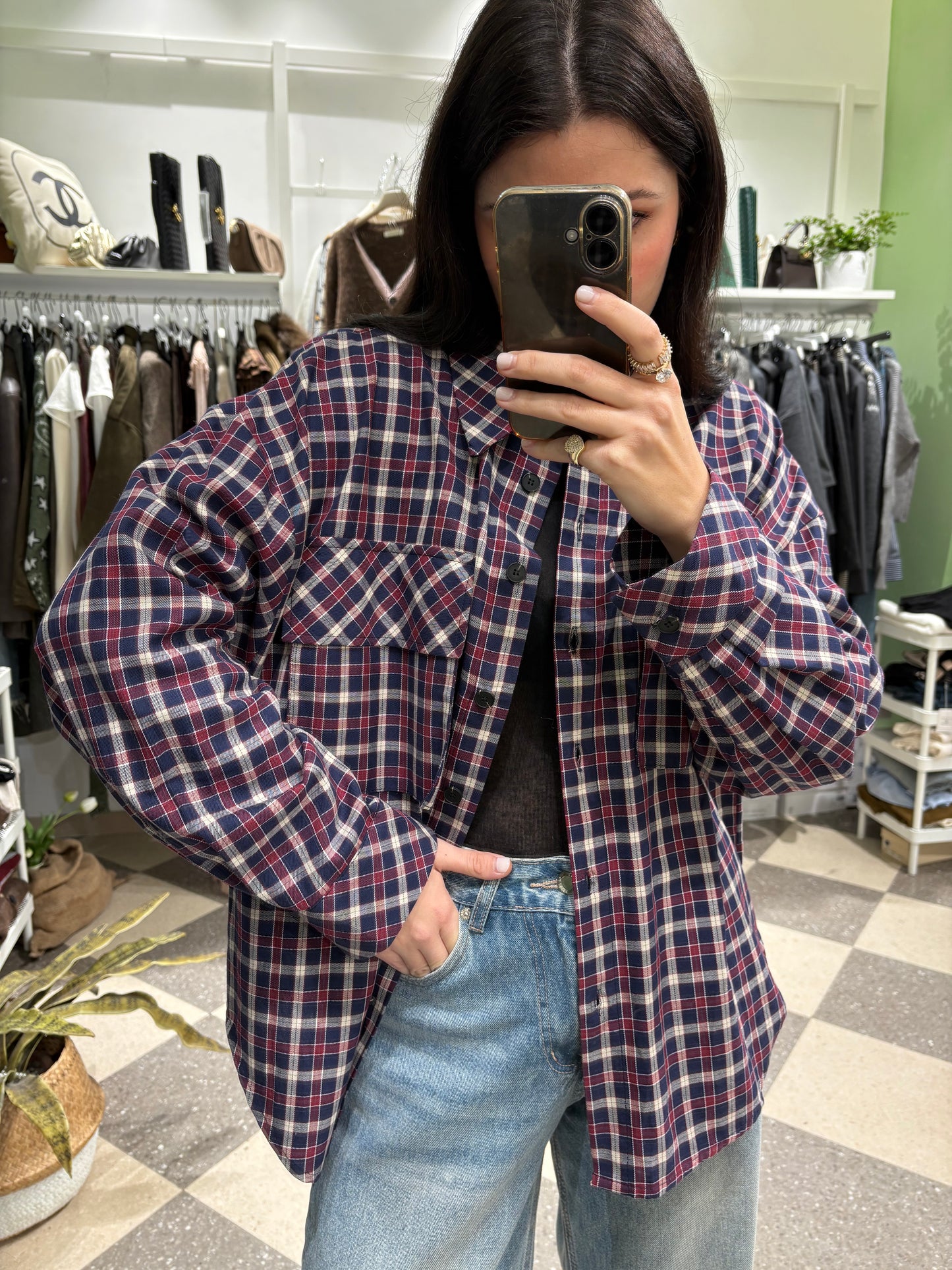 Camicia check Lumina