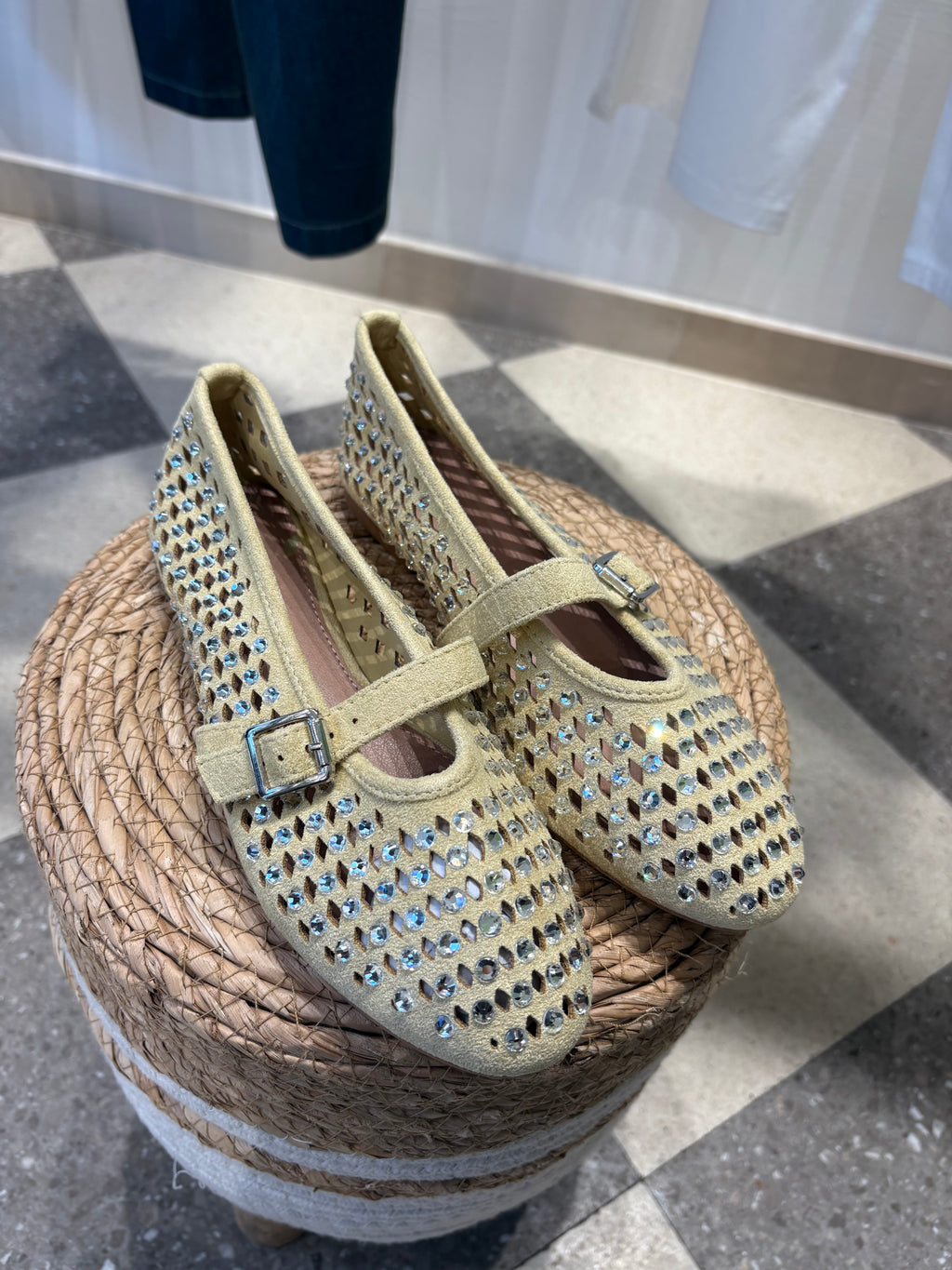 Ballerina rete strass