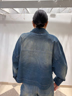 Motel blouson in denim
