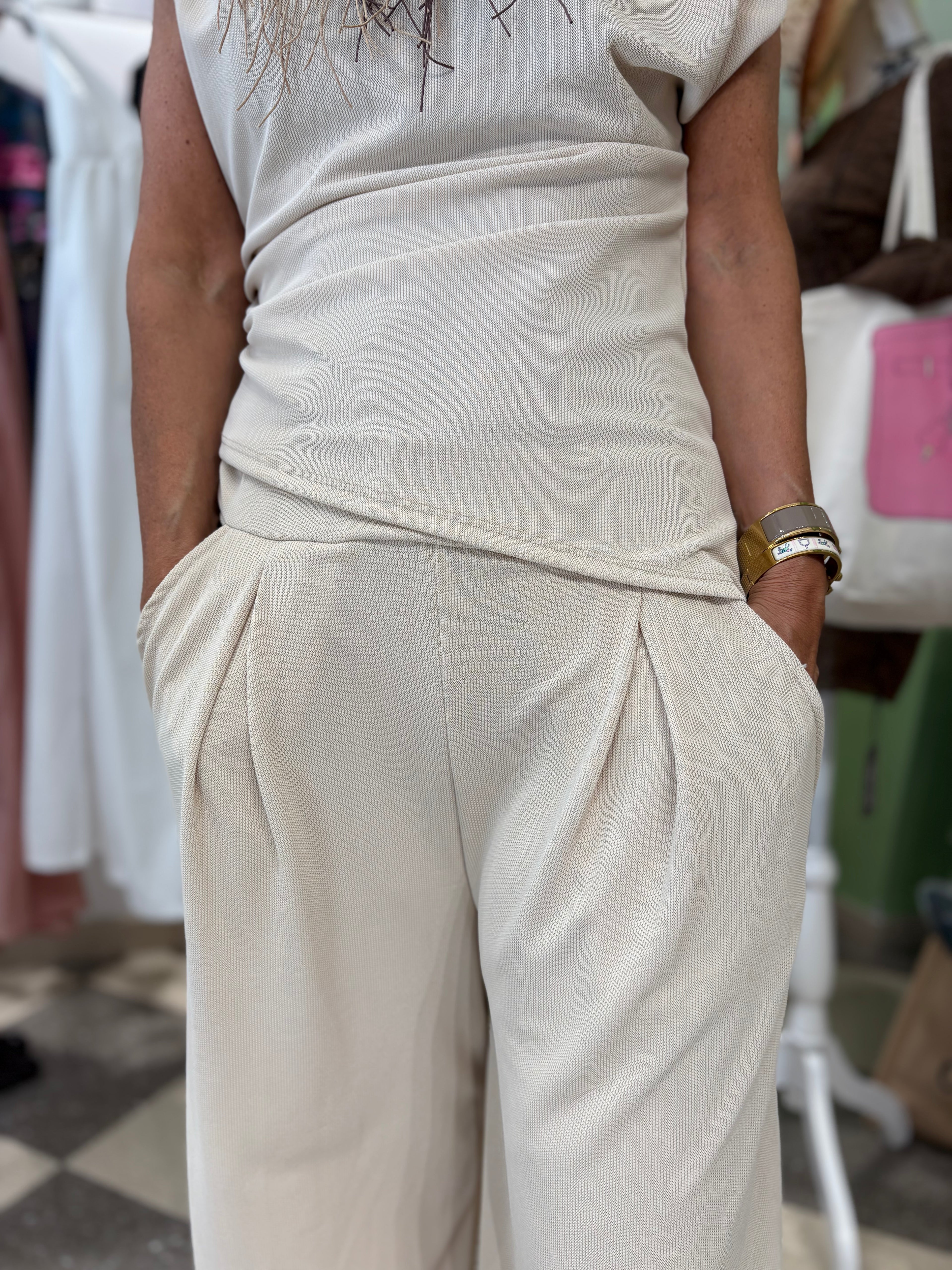 Coordinato sabbia elegance