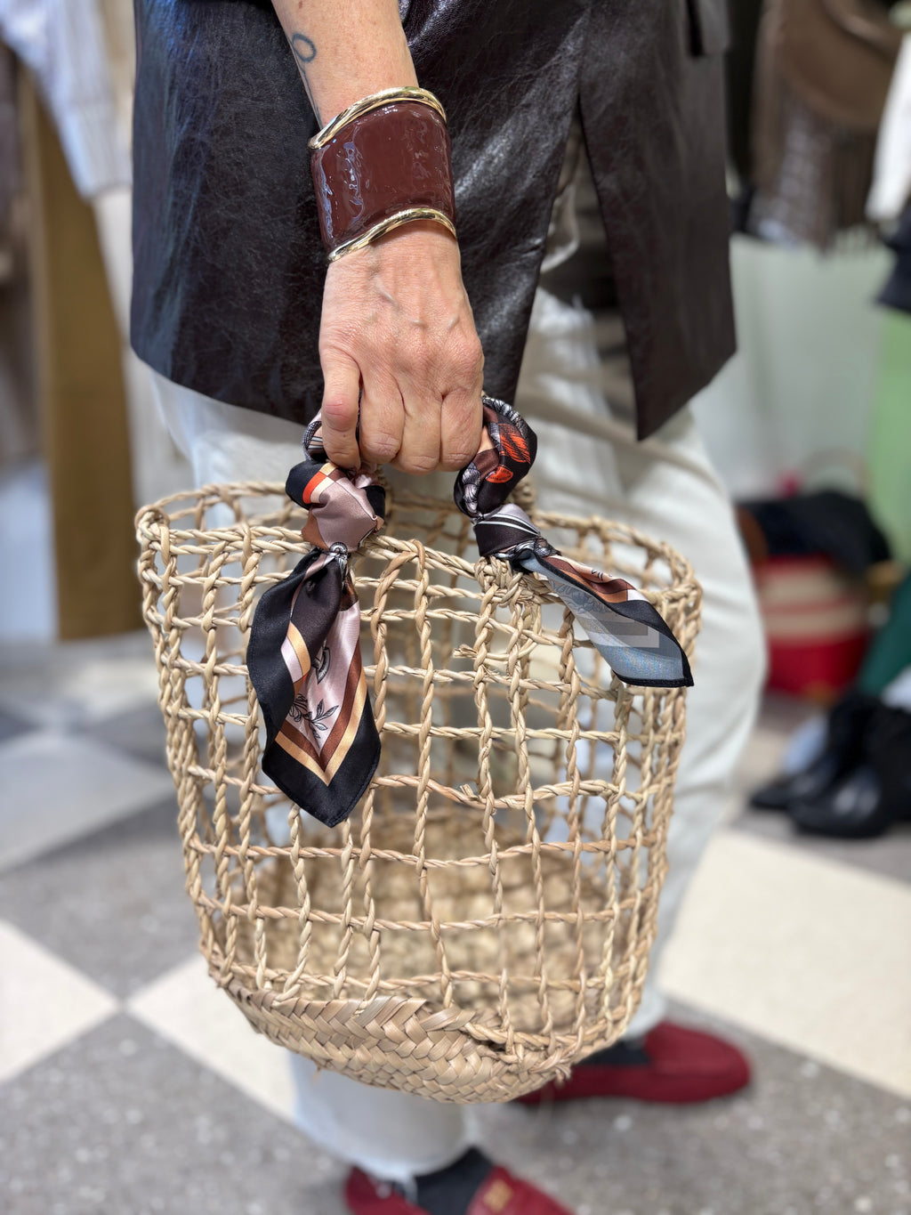 Bella Lecce | Cesta intrecciata a mano