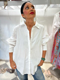 Camicia maxi in cotone