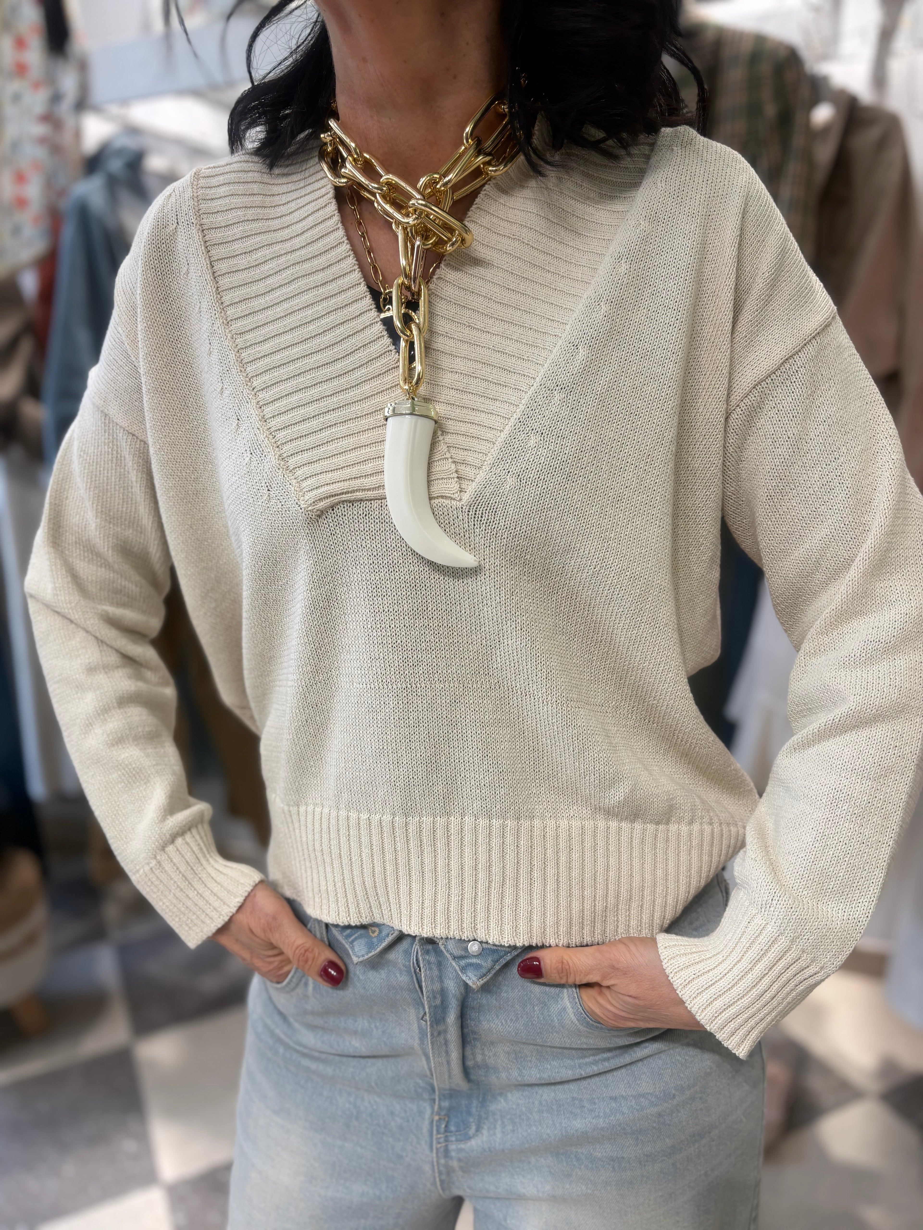 Maglioncino in 100% cotone