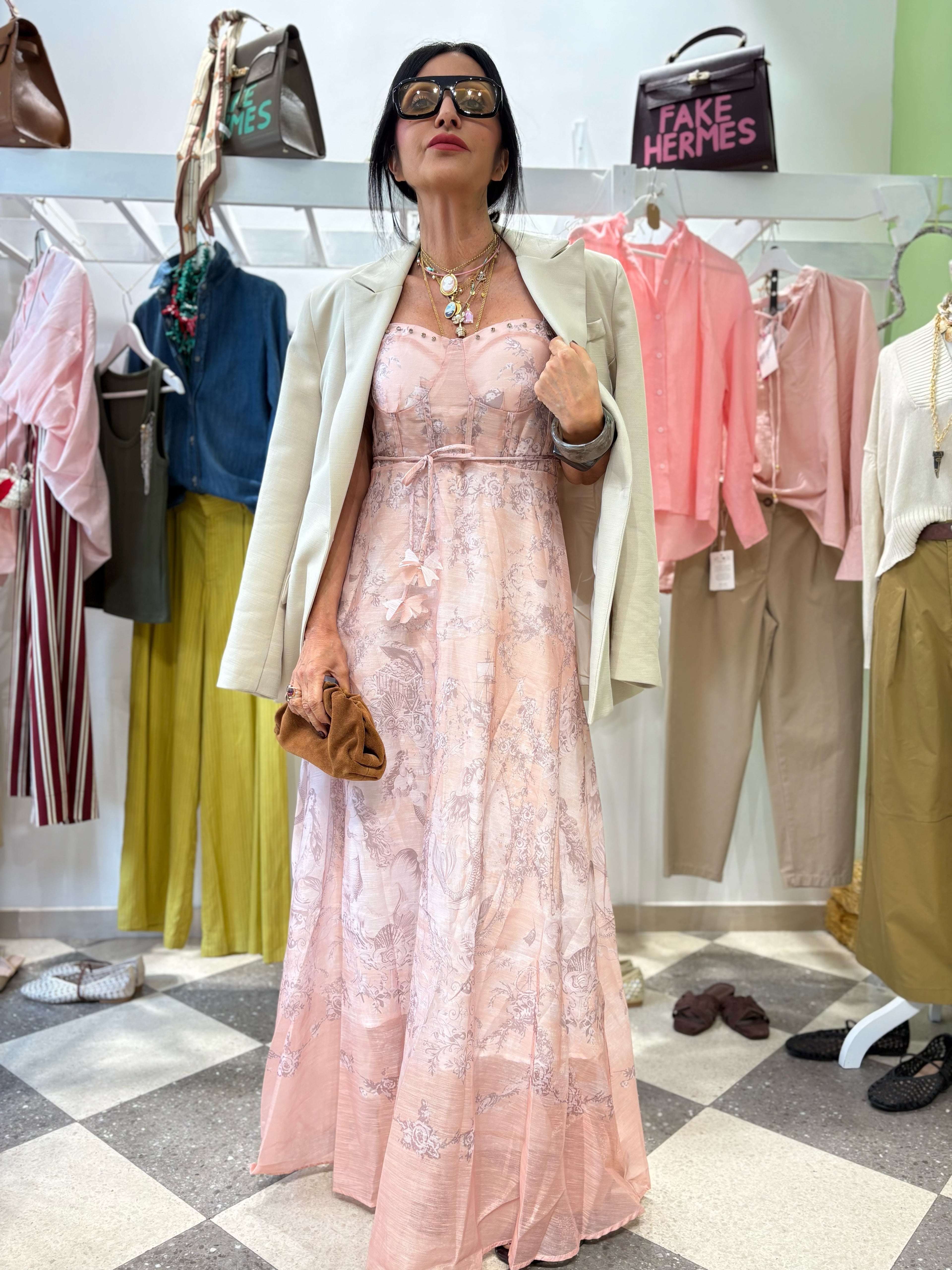 Abito Rose Toile