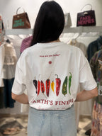 T-shirt “Chili Peppers” - Bianco