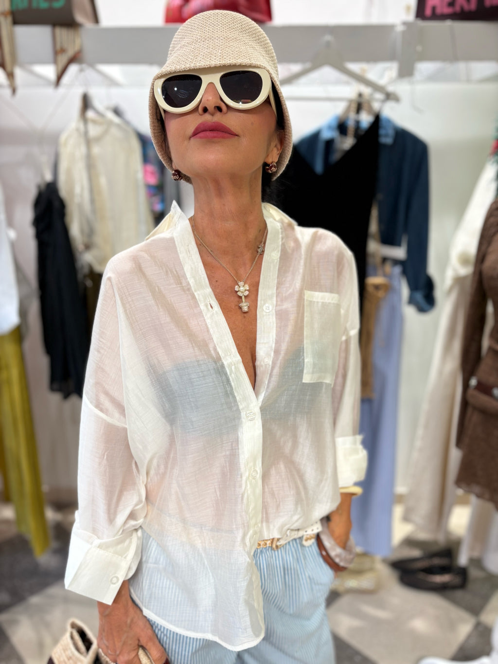Camicia ultra light - burro