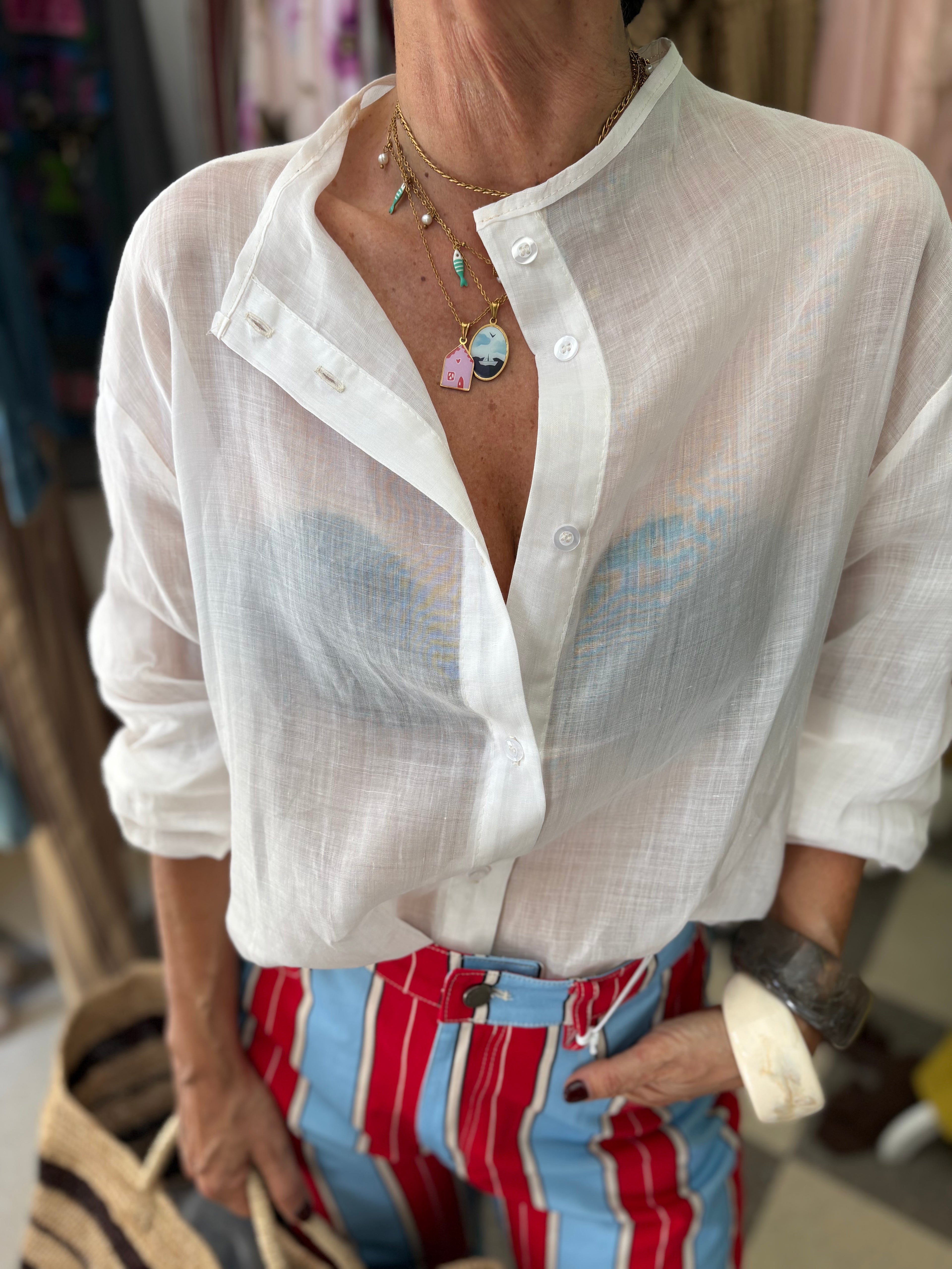 Camicia ultra light - bianca