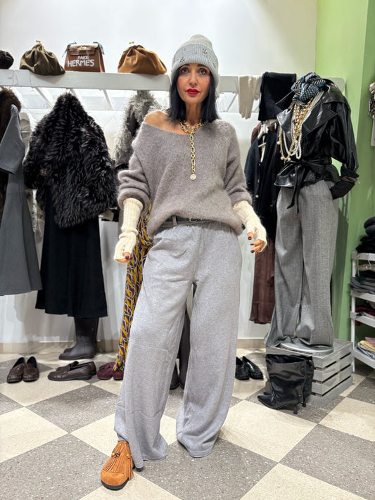 Pantalone Leisure grigio