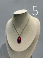 Collana con charm smaltato