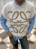 Gilet panna e sabbia