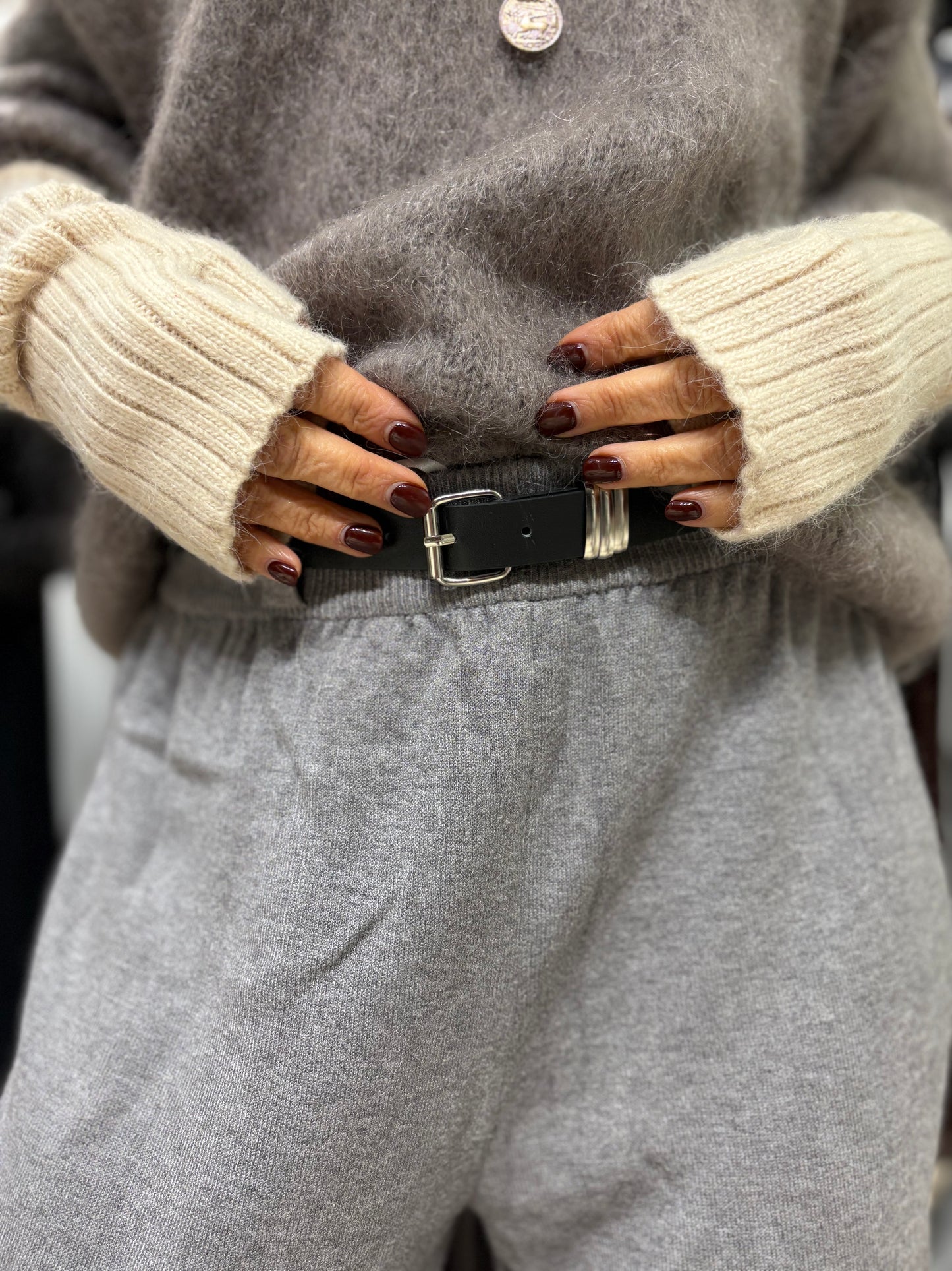 Pantalone Leisure grigio