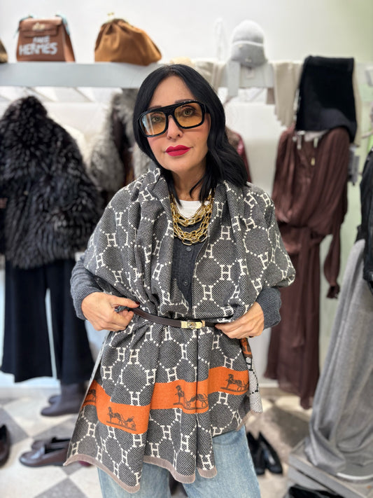 Stola small H arancio