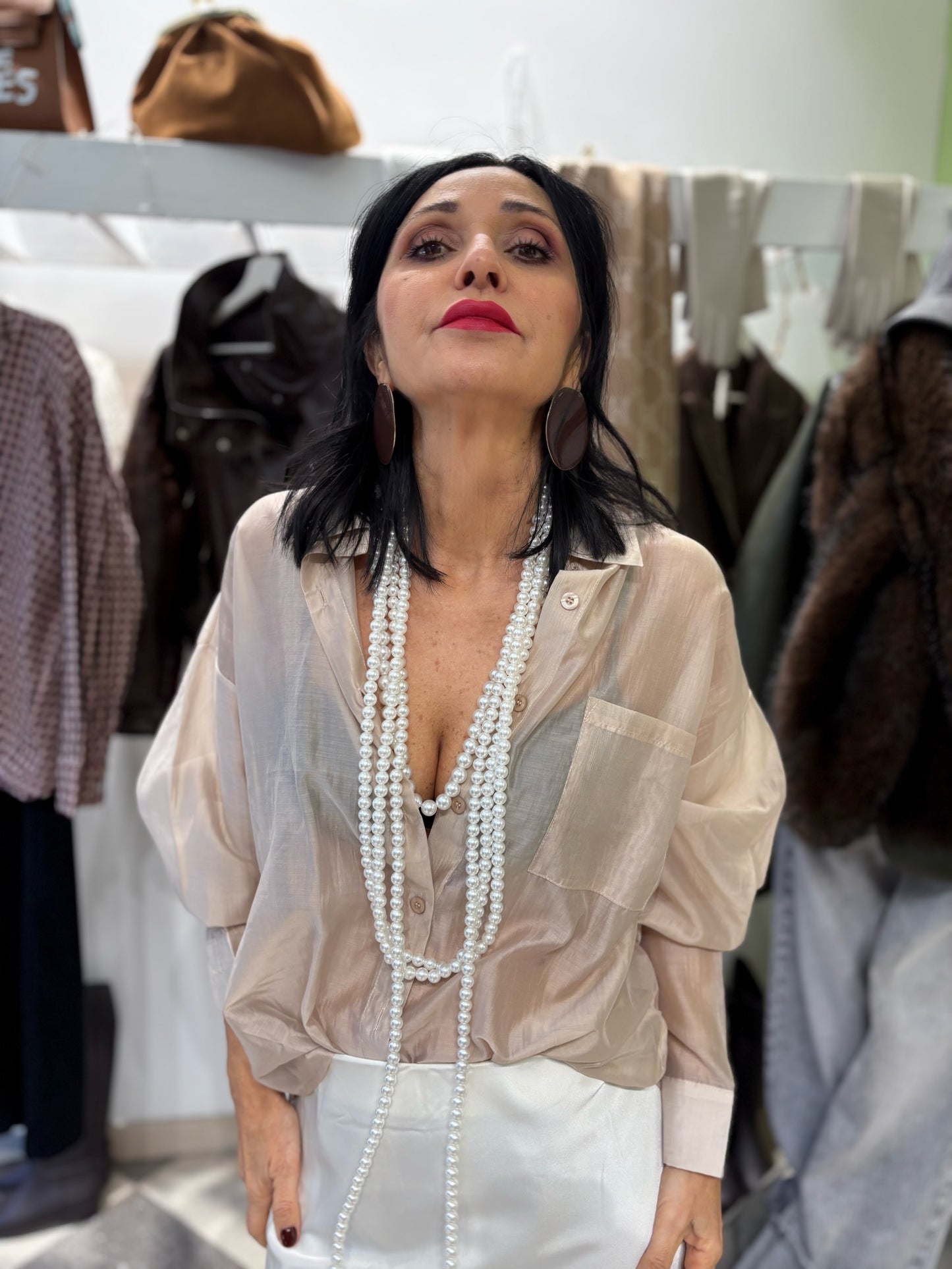 Camicia ultra light in viscosa