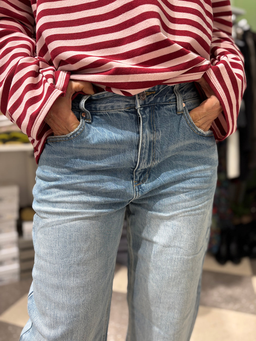 Denim leggermente baggy