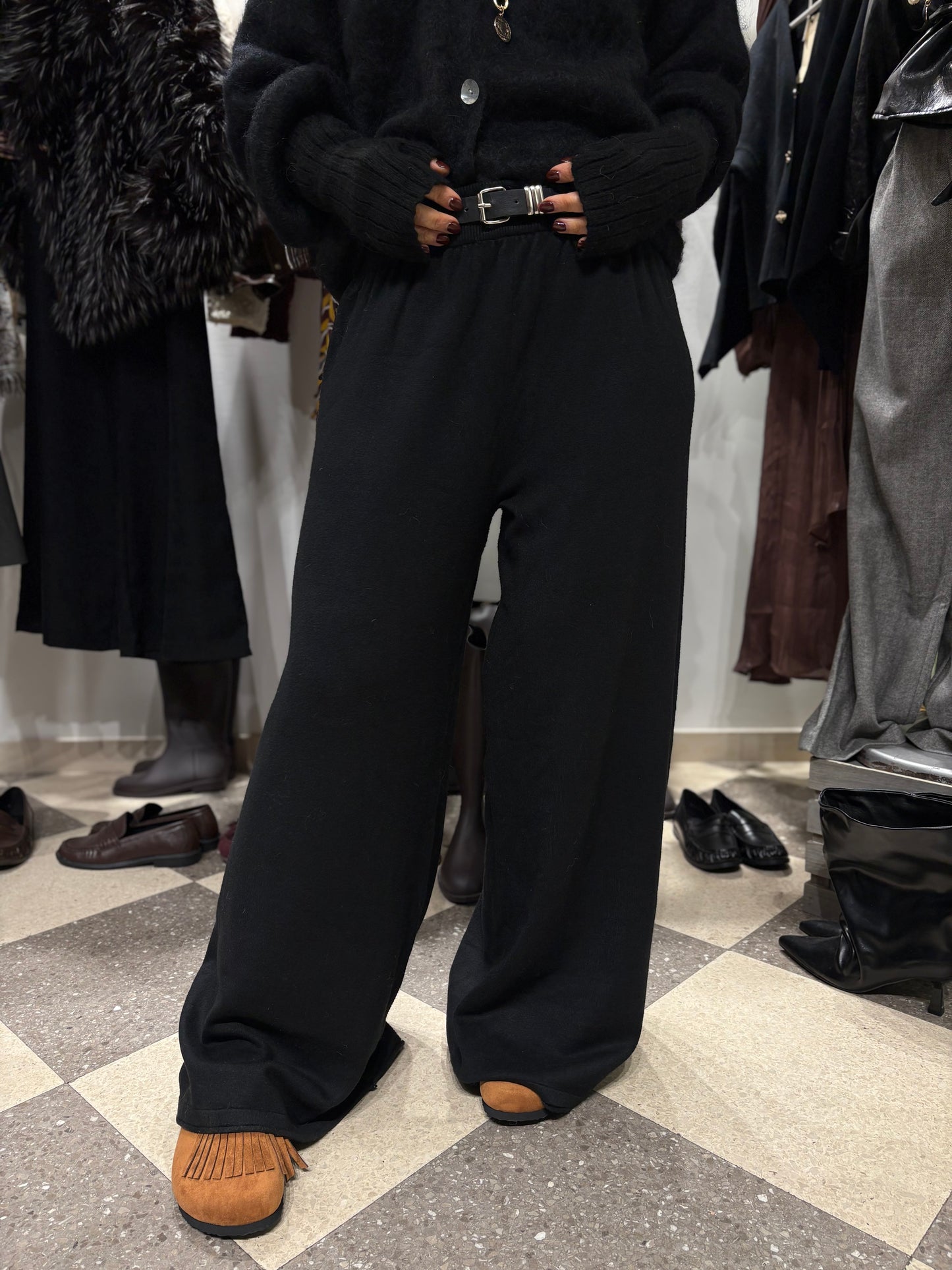 Pantalone Leisure nero