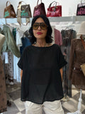 Blusa nera ultra light