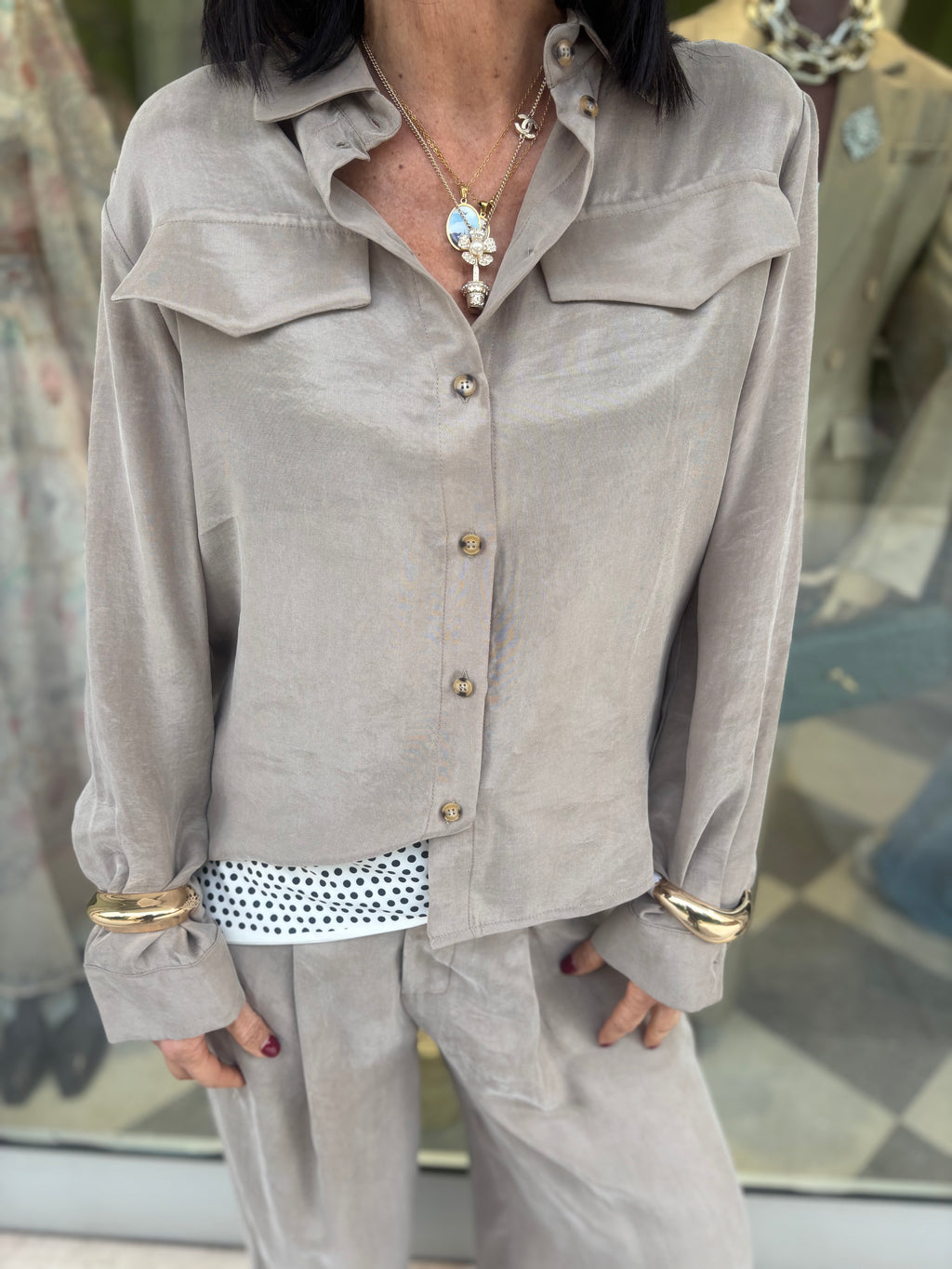 Camicia con taschine