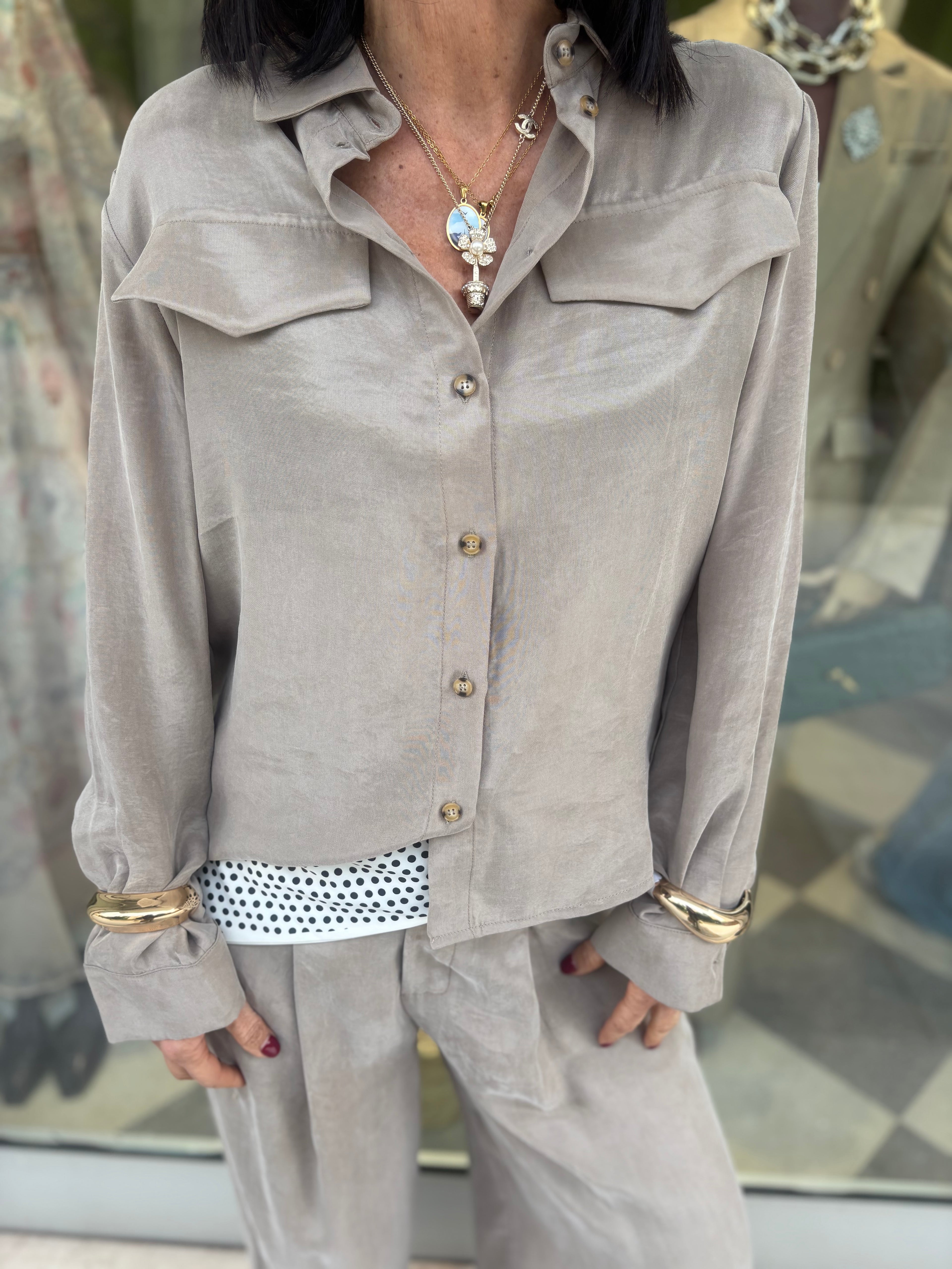 Camicia con taschine