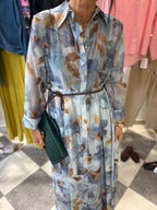 Abito Blue Bloom