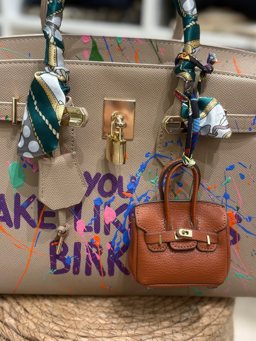 Charms “mini birkin”