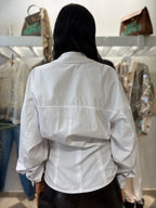Camicia oversize con tasche