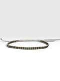 Bracciale cordoncino panna