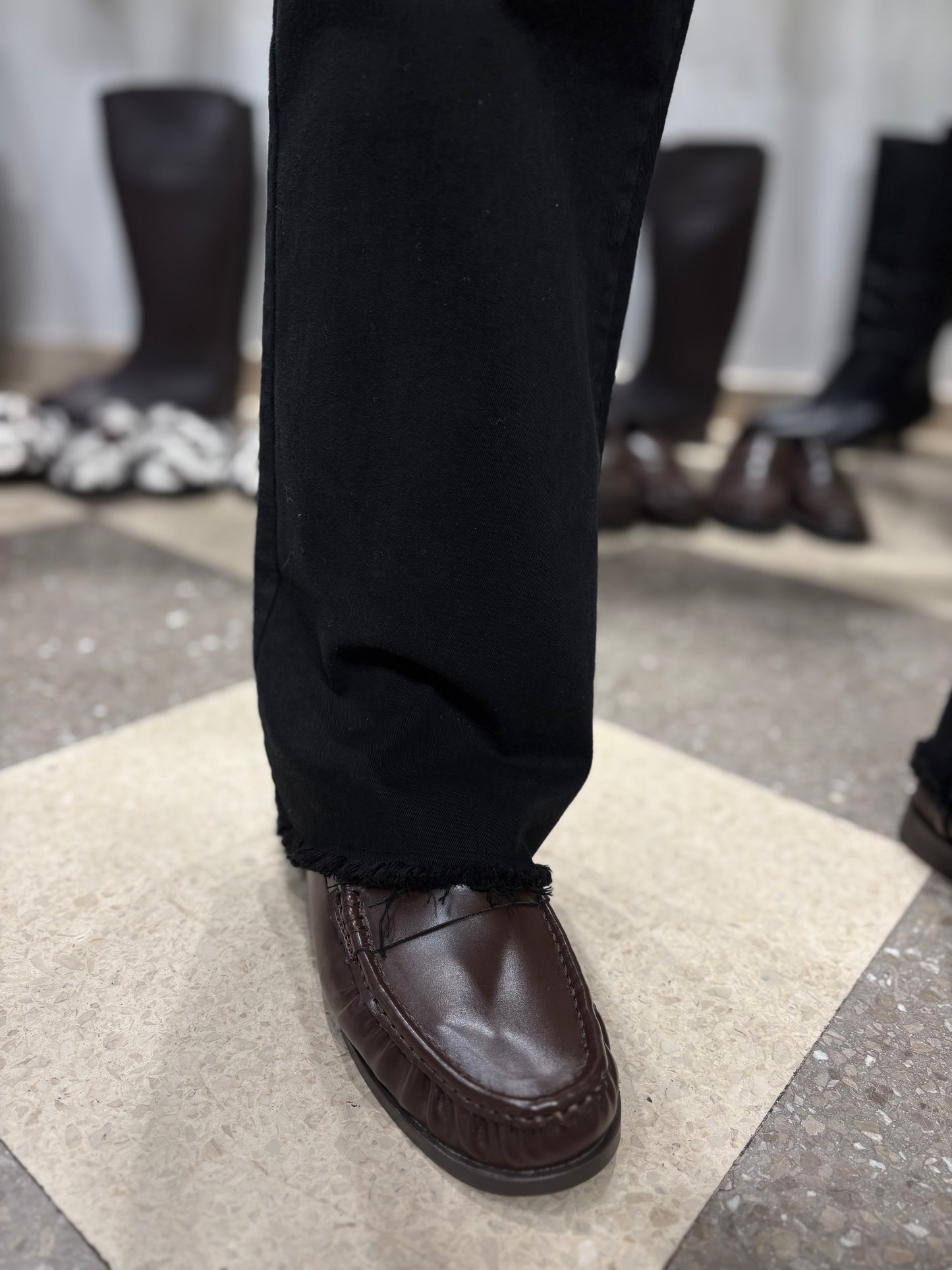 Motel pantalone full length mano pesca