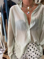Camicia ultra light - verde menta