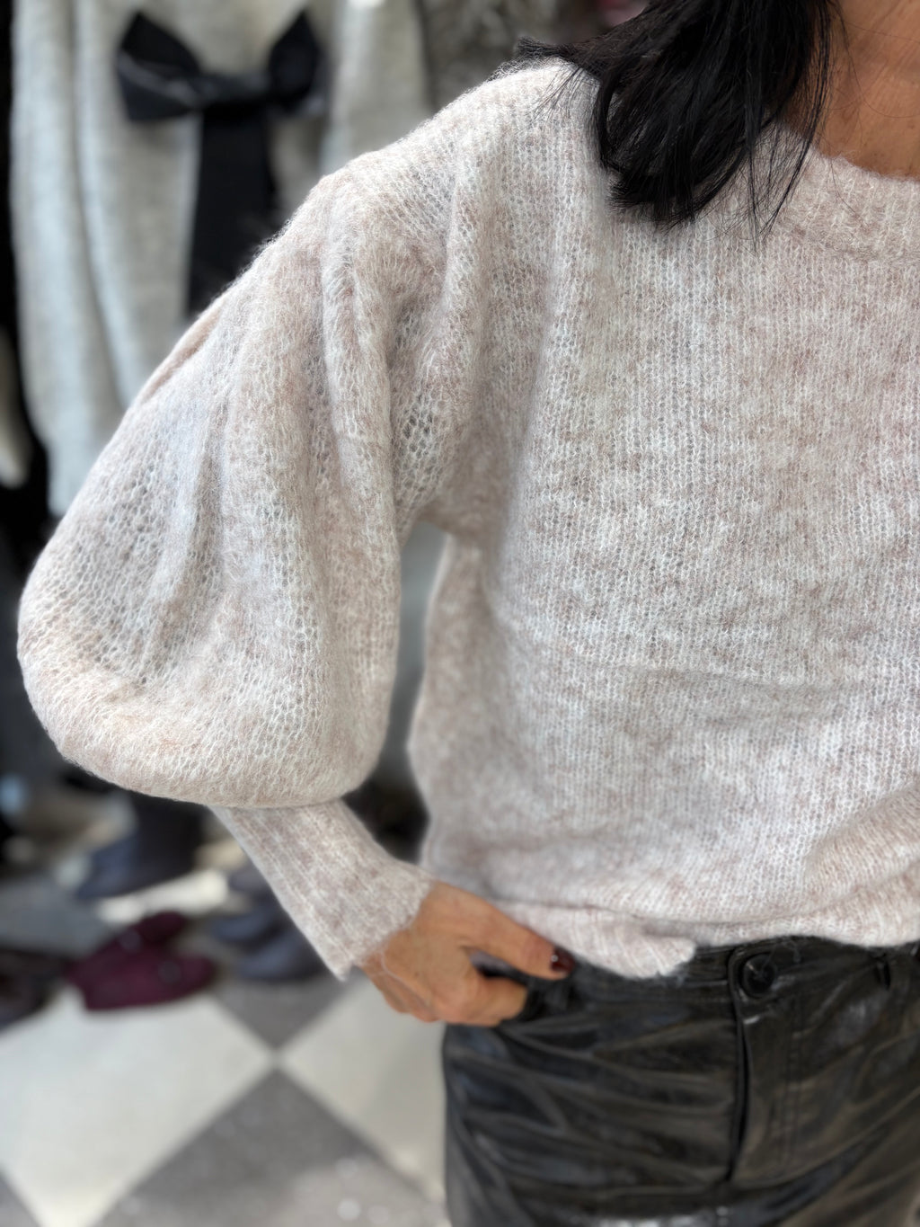 Maglione maniche  lunghe balloon