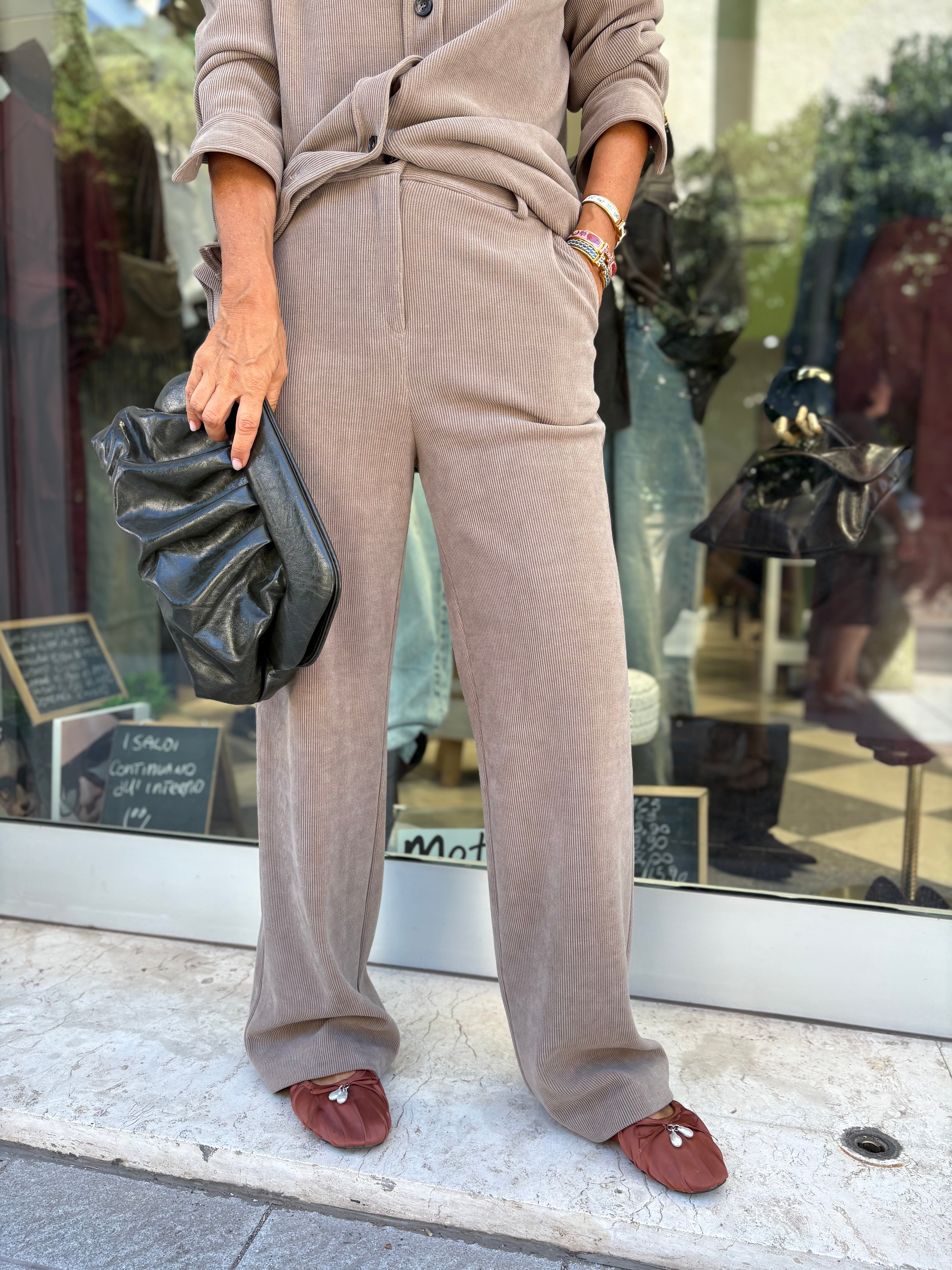 Pantalone in velluto a coste