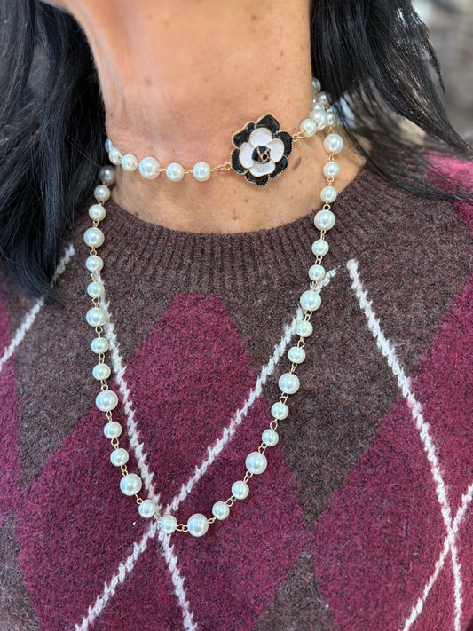 Collana mini Camelia