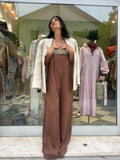 Maxi Jumpsuit cacao