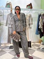 Pantalone sartoriale check