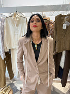 Motel | giacca monopetto in punto Milano cappuccino