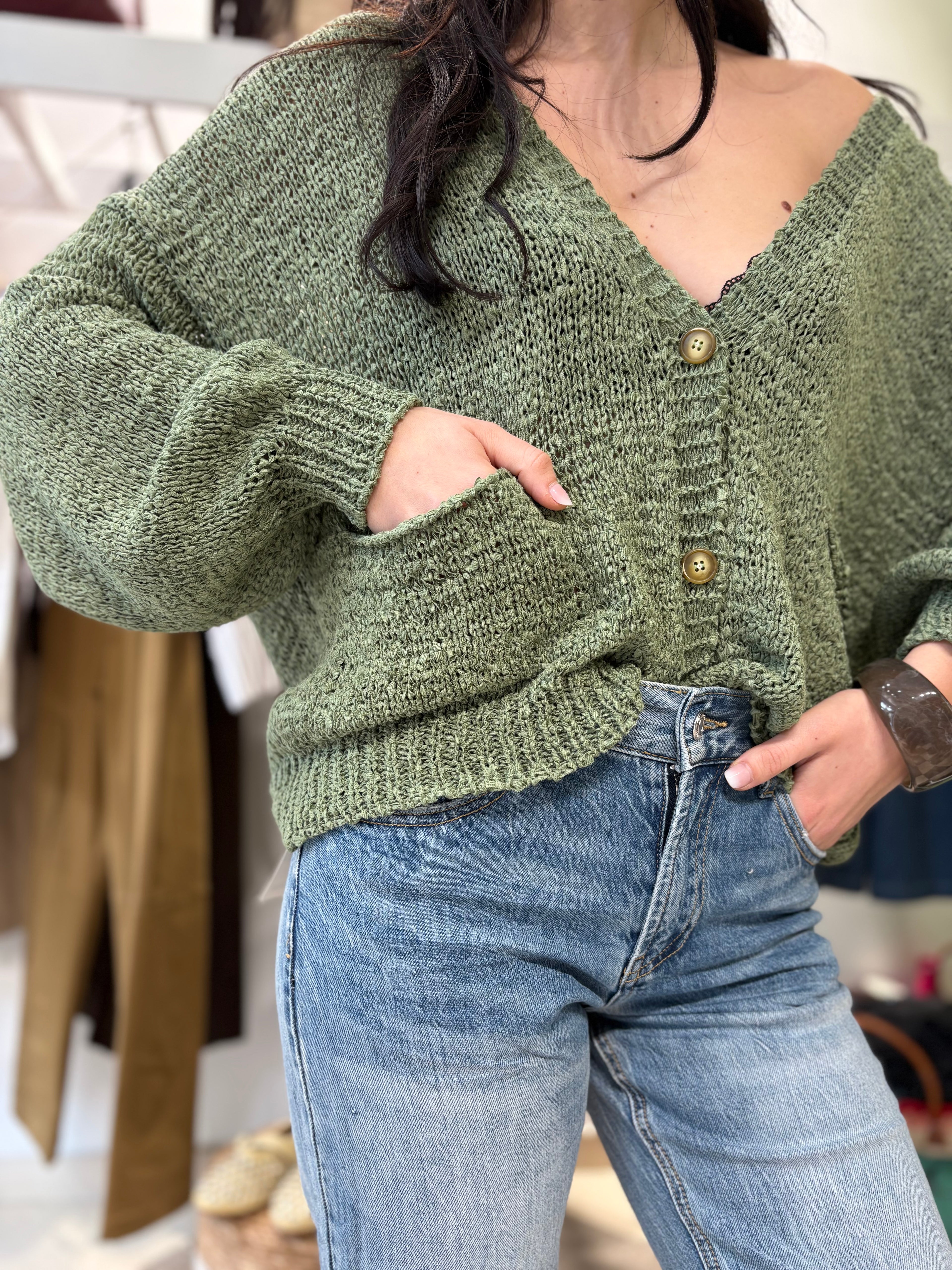 Motel | Cardigan in maglia