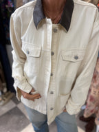 Giacca worker - panna