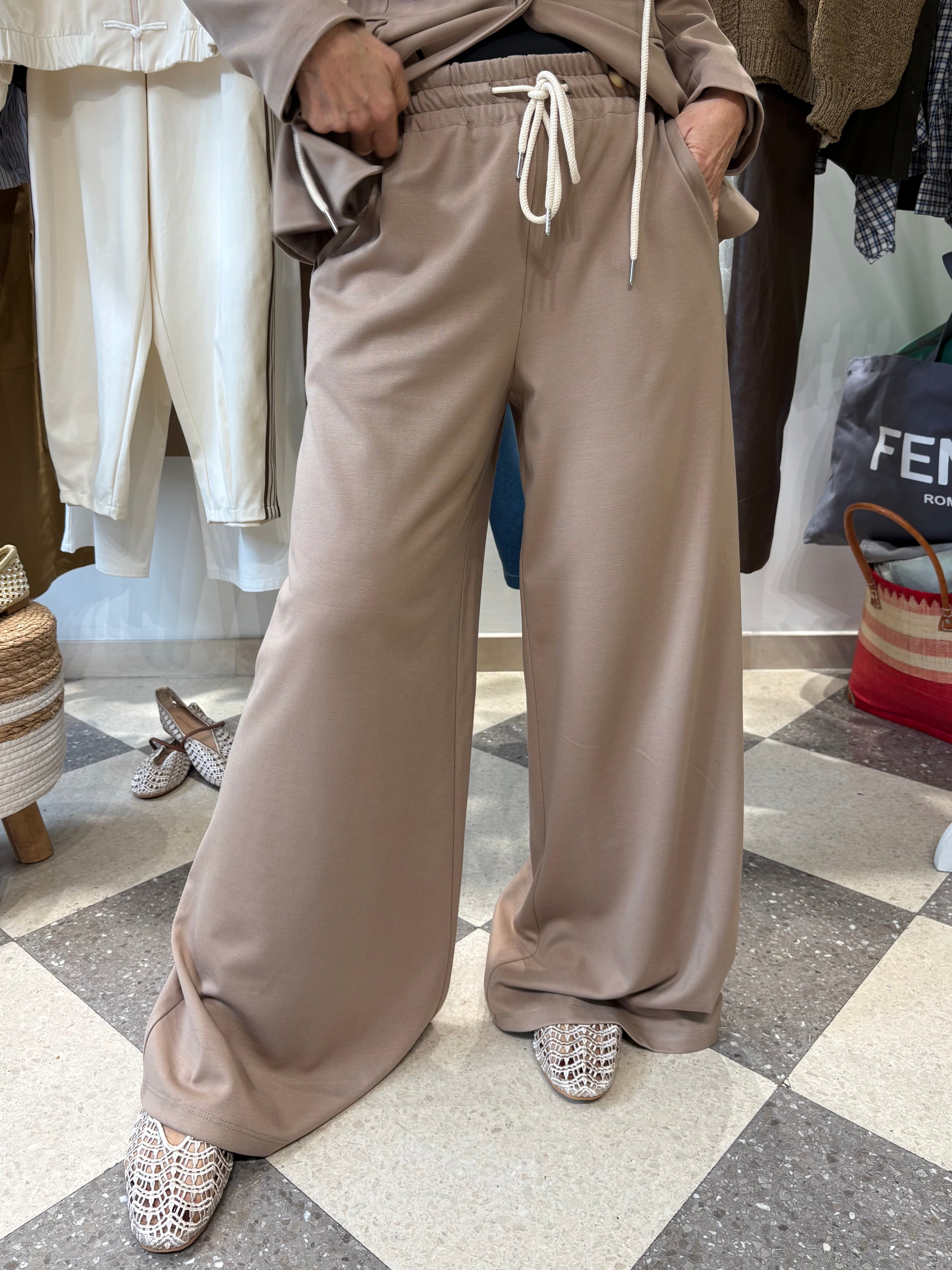 Motel | pantalone palazzo punto Milano cappuccino