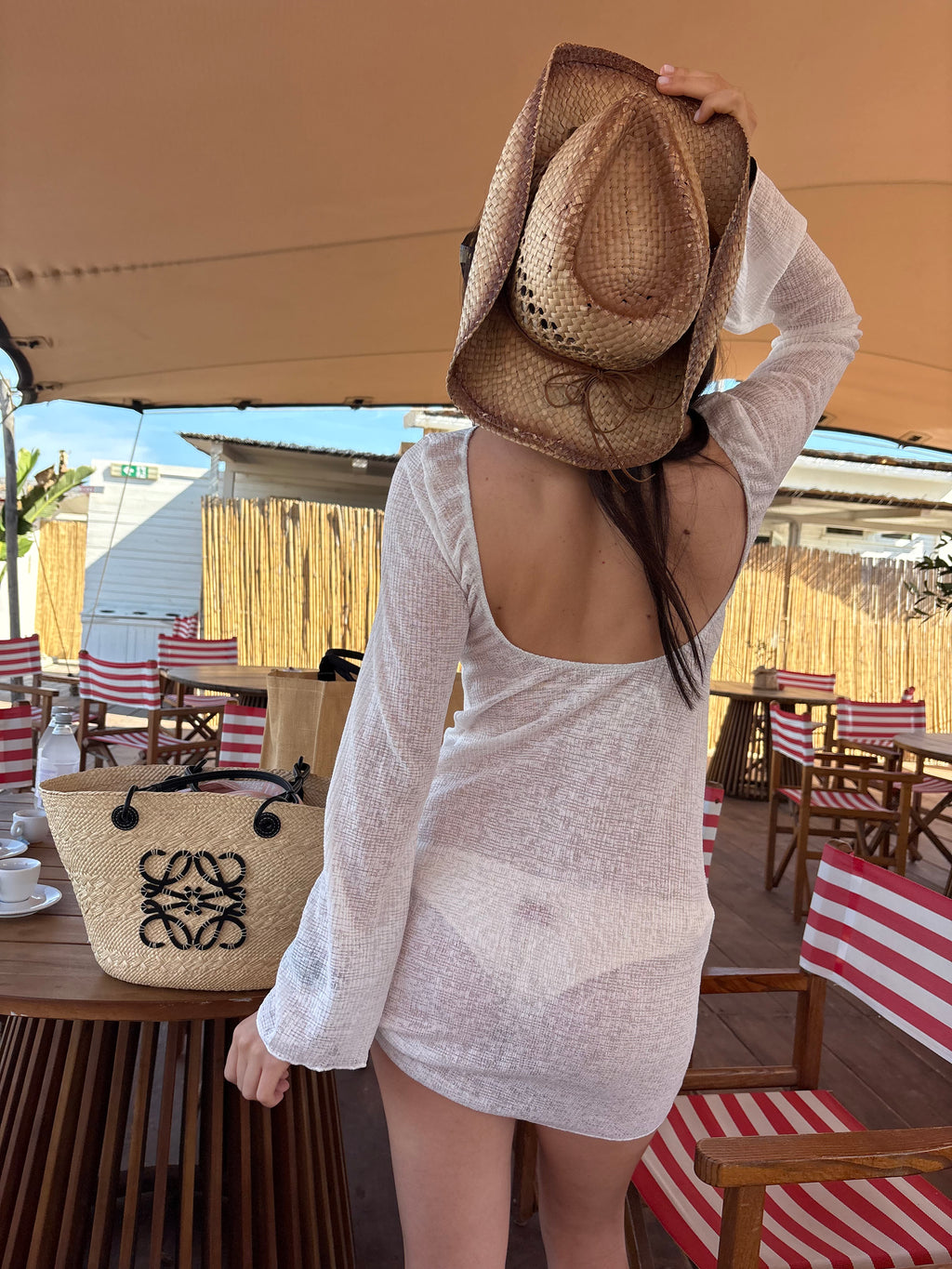 Copricostume Saint-Tropez (bianco)