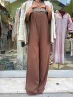 Maxi Jumpsuit cacao