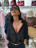 Camicia ultra light - black