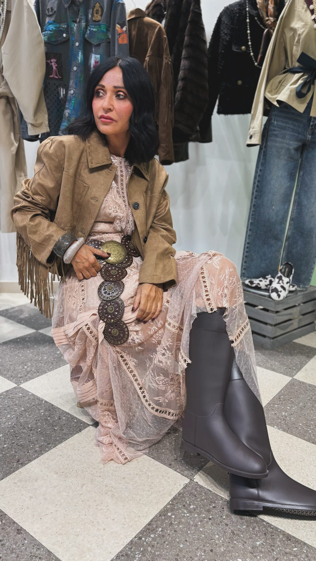 Stivale alto essenziale