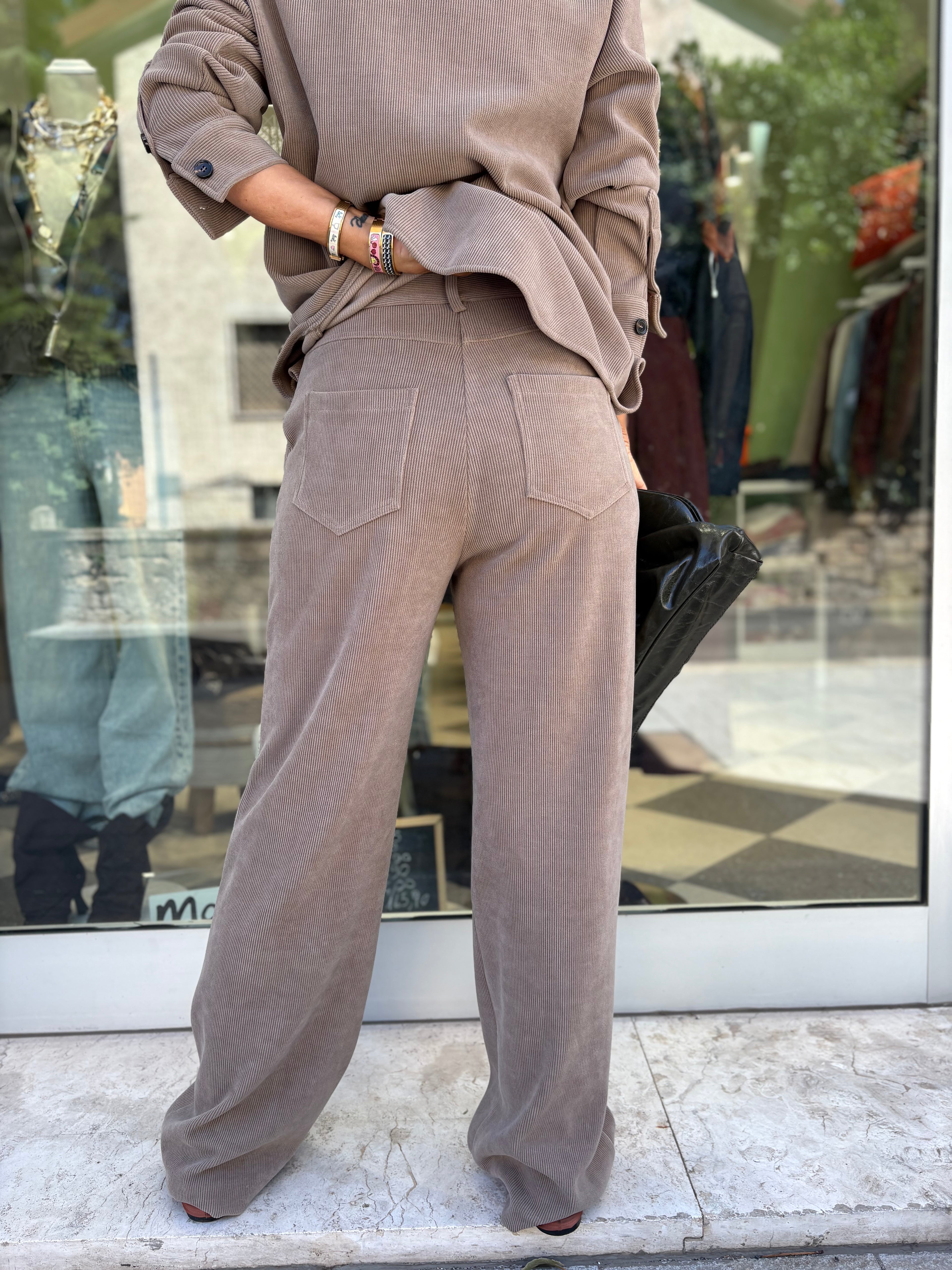Pantalone in velluto a coste