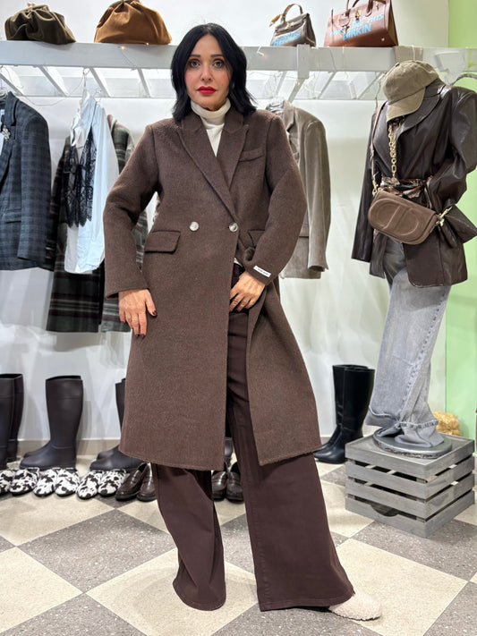 Cappotto in 100% lana