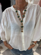 Camicia essential panna