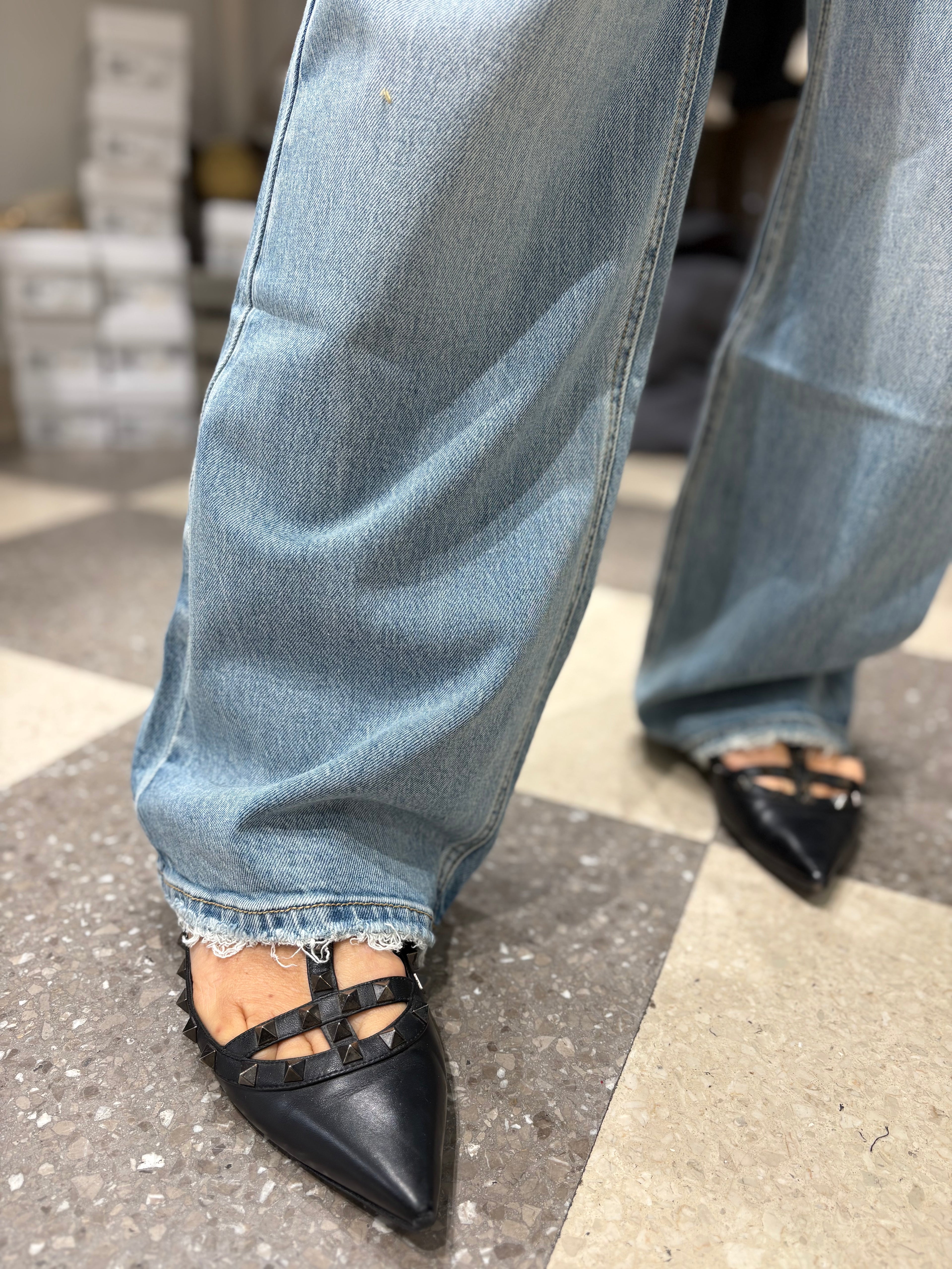 Denim leggermente baggy