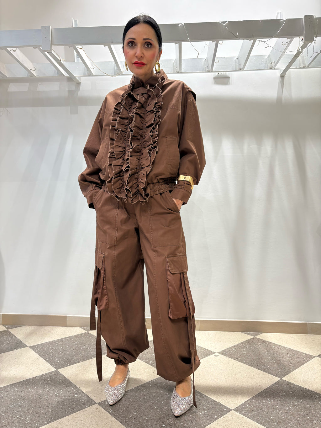 Motel pantalone cargo