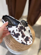 Mules cow print