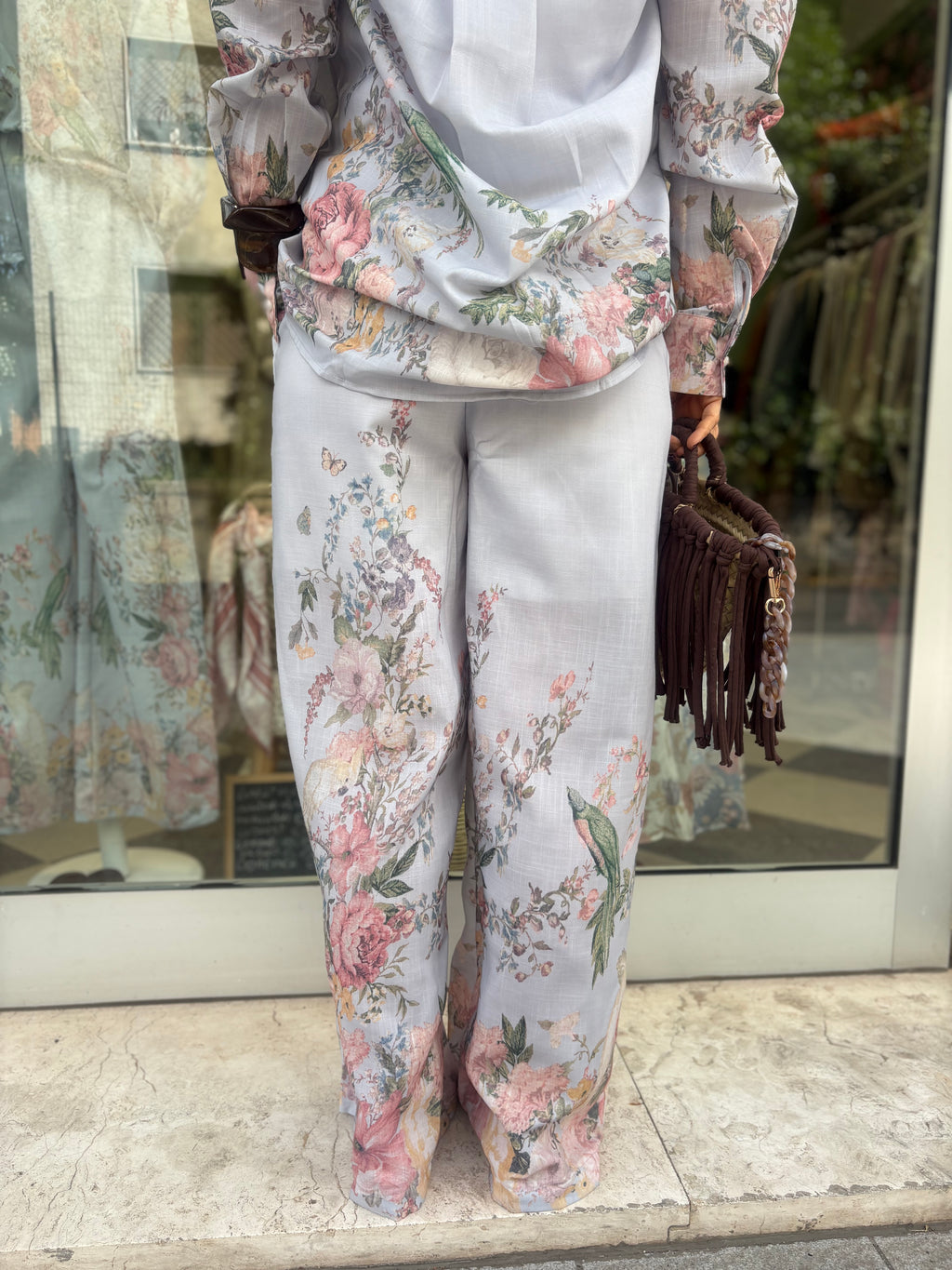 Coordinato blossom light blue