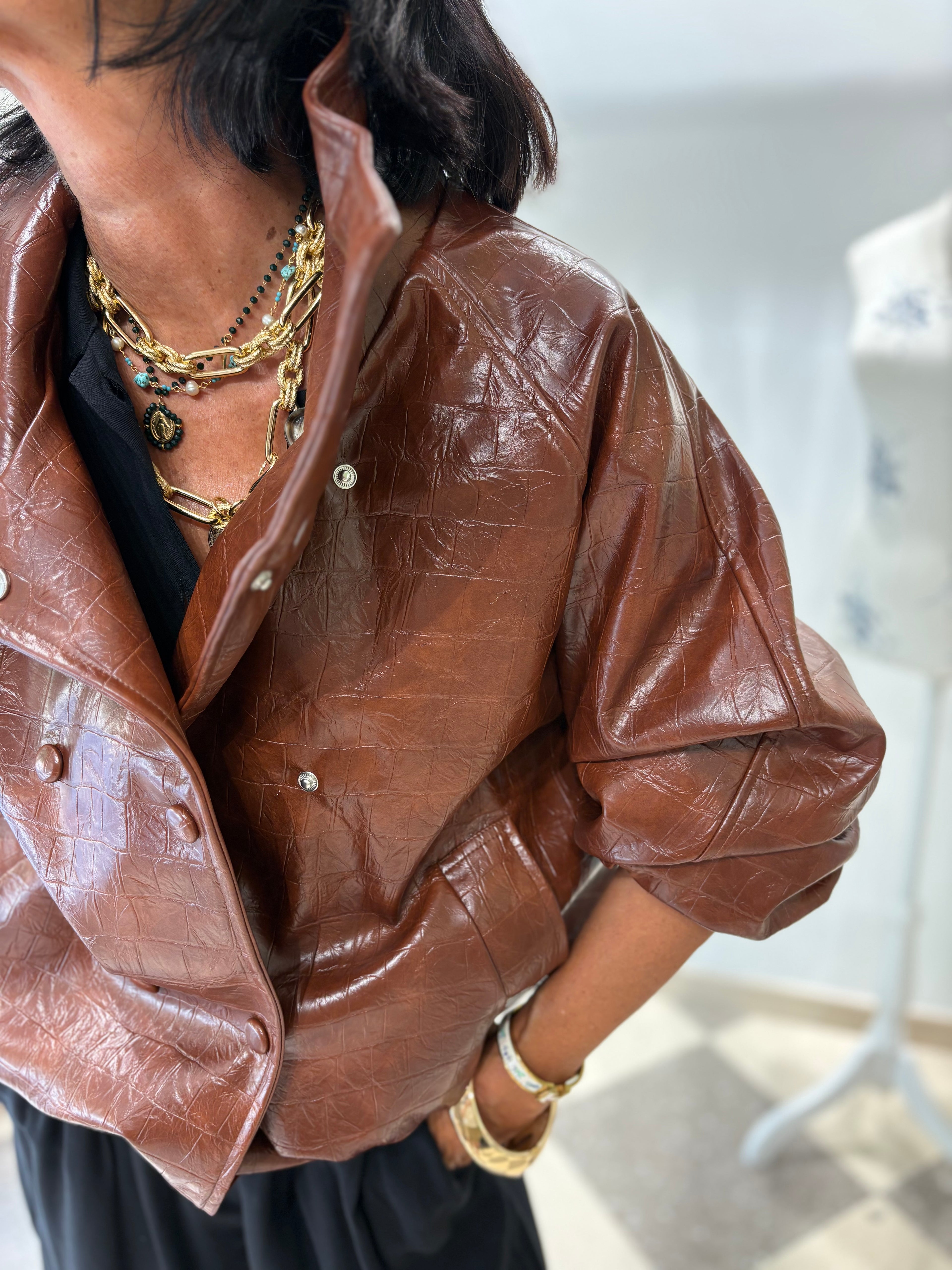 Bomber croco